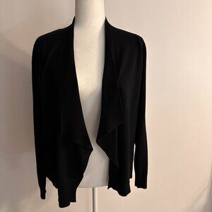 Black Vila Milano Sweater with Back Buttons Size L